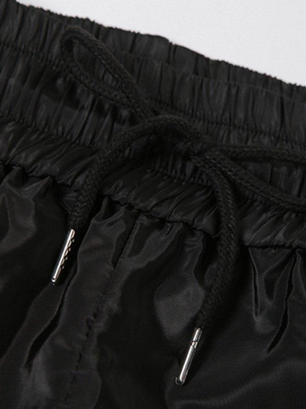 Ruched High Rise Parachute Pants Product Image