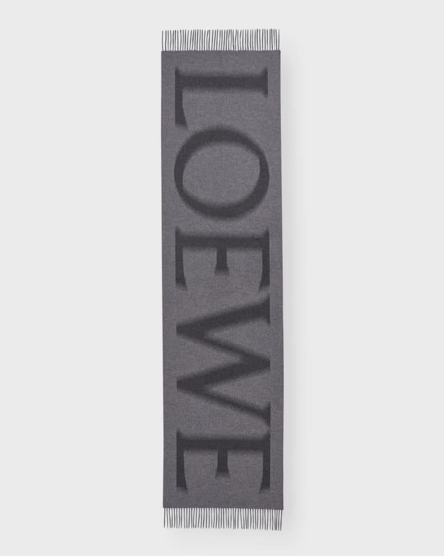 Blurred Wool-Cashmere Scarf Product Image
