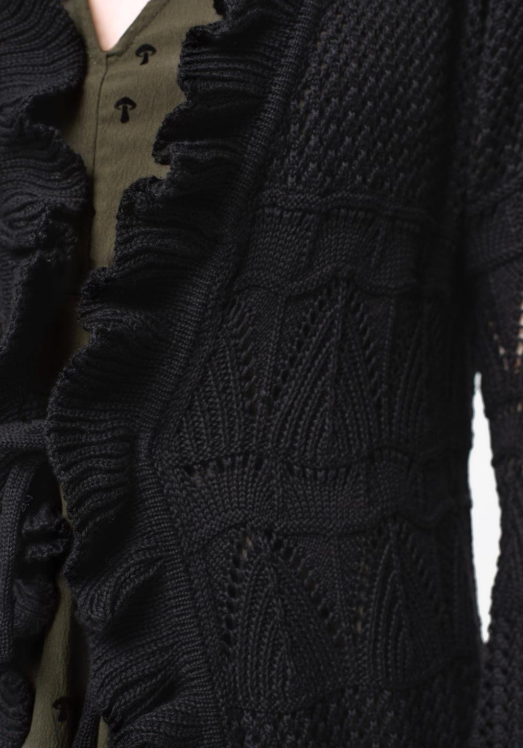 Alexis Ruffle Longline Cardigan Product Image