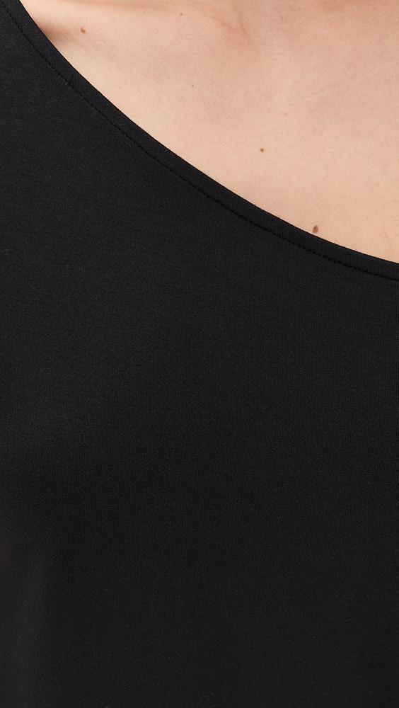 Good American Stretch Jersey Asymmetric Top | Shopbop Product Image