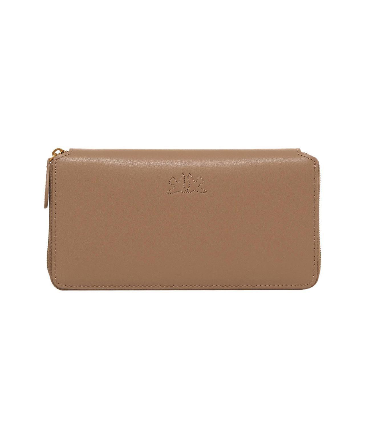 Leather wallet with logo Product Image