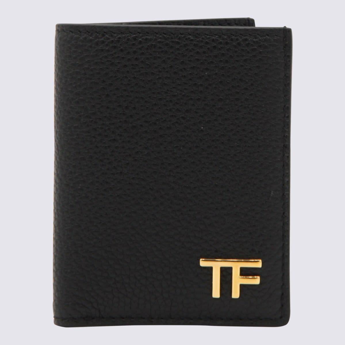TOM FORD Black Leather Cardholder Product Image