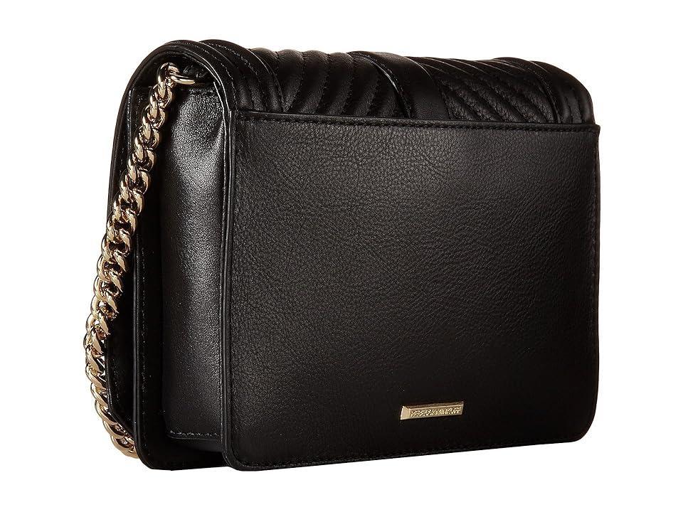 Womens Small Love Chevron Quilted Leather Crossbody Bag Product Image
