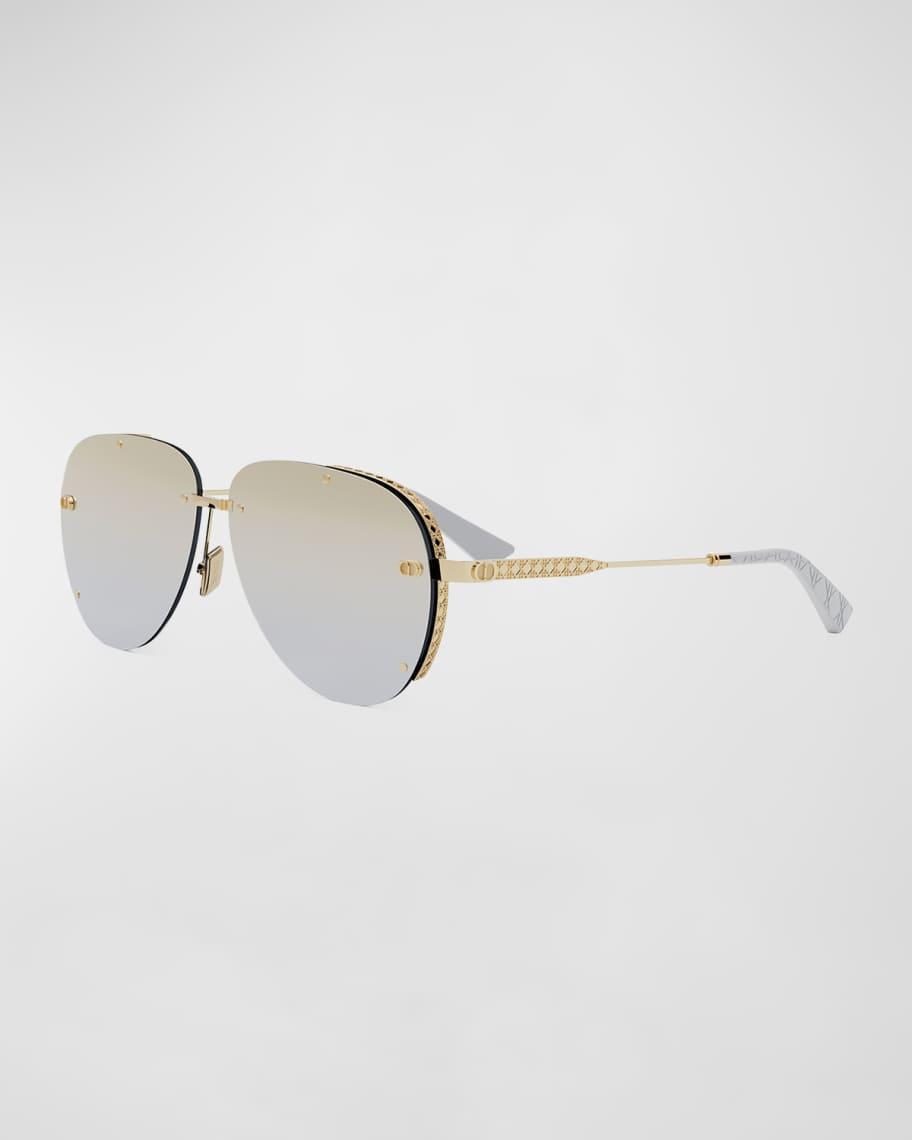 Mens NeoDior A1U 61MM Pilot Sunglasses Product Image