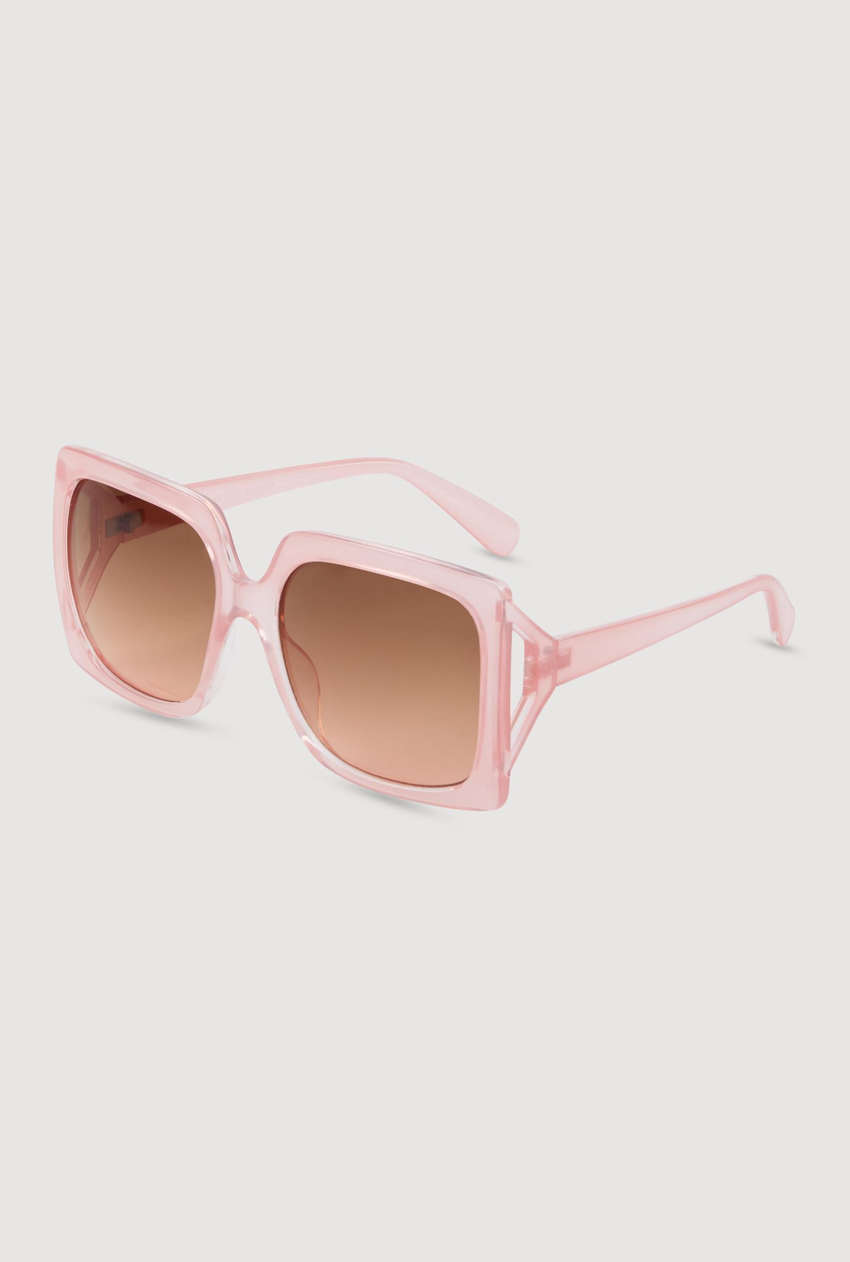 Side Cutout Ombre Lens Sunglasses Female Product Image