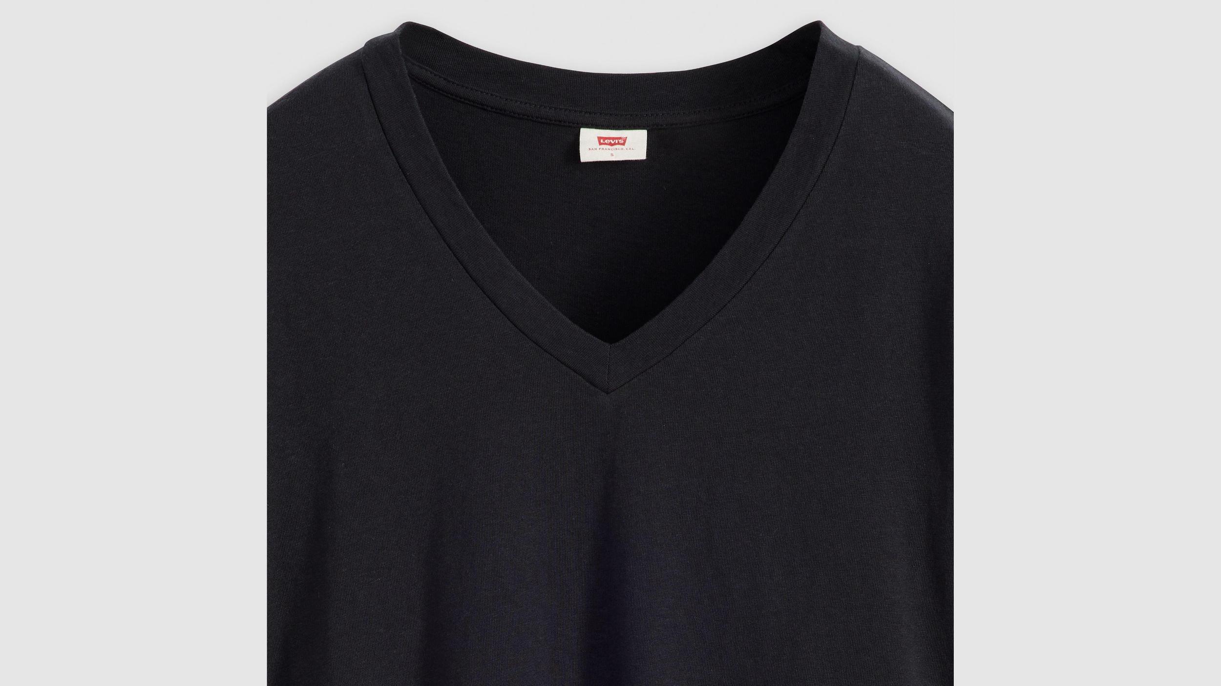 Boxy V-Neck T-Shirt Product Image