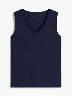 Drapey V-Neck Tank Top Product Image