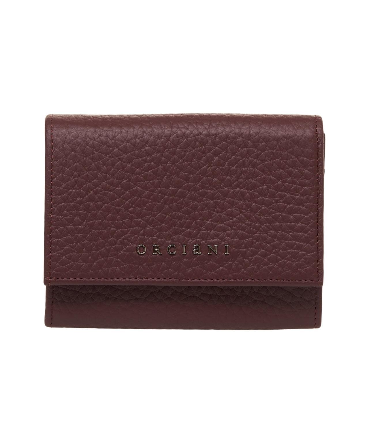 Grained leather wallet Product Image