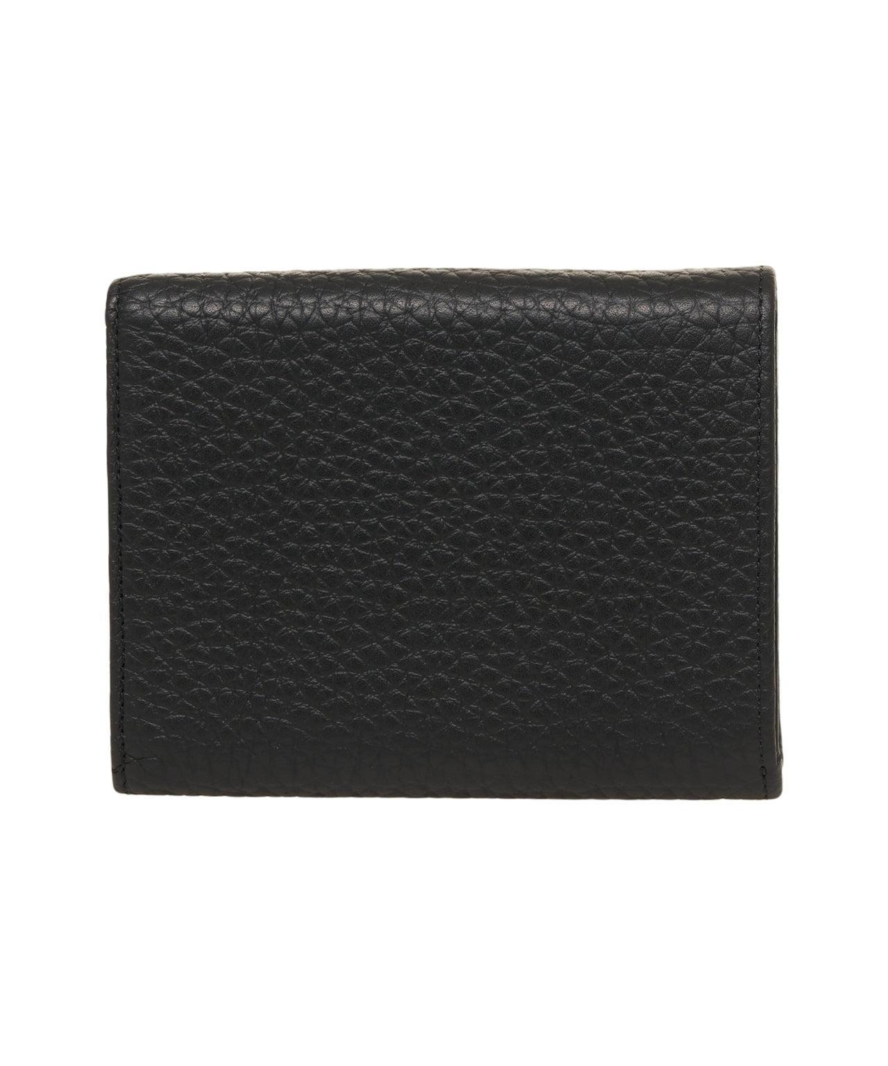 Grained leather wallet Product Image