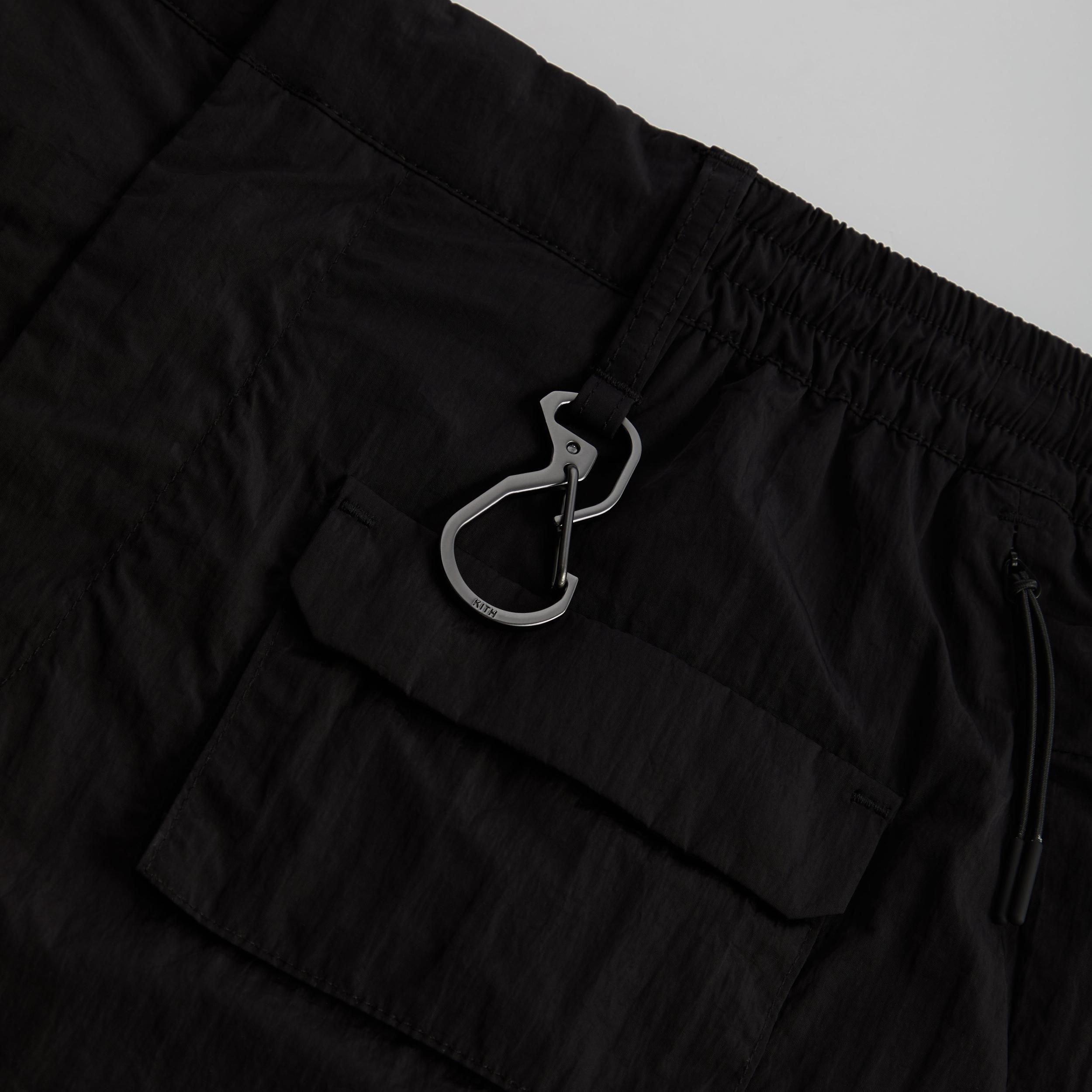 Kith Dupont Cargo Pocket Short - Black Male Product Image