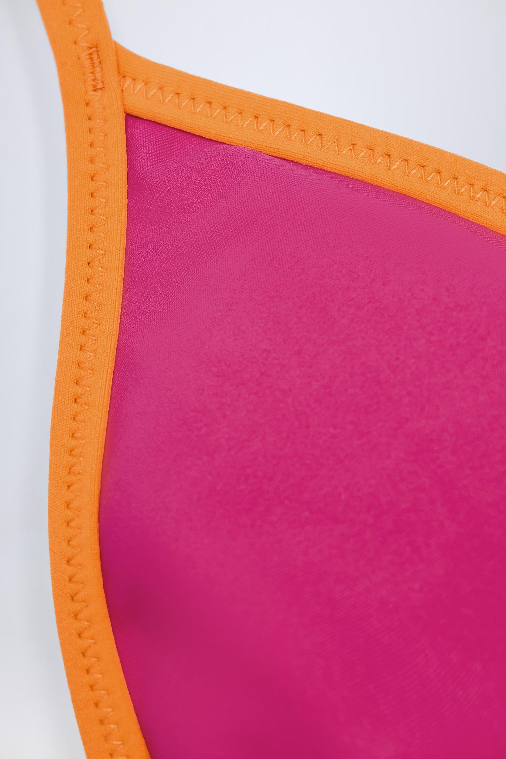 Cheeky Bikini Bottoms in Fuchsia Product Image