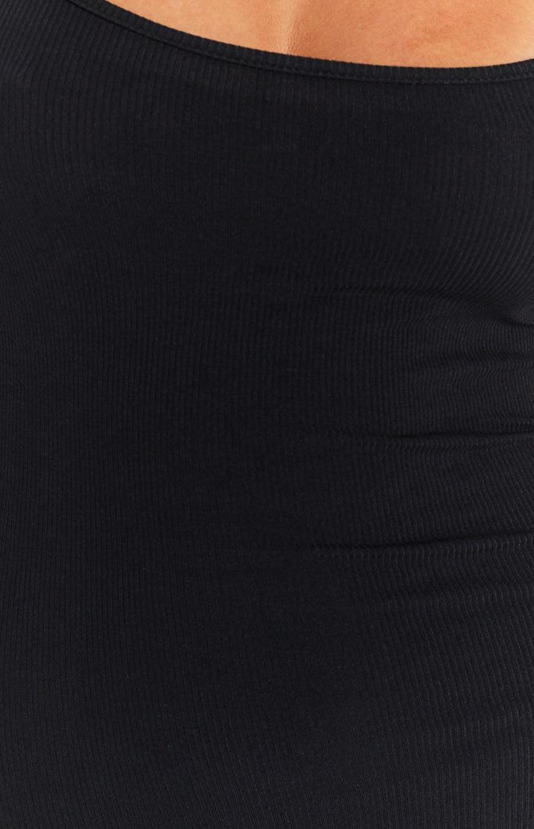 Melrose Black Maxi Dress Product Image