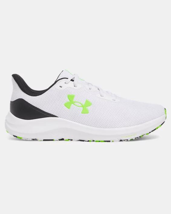 Under Armour Charged Pursuit 4 Men's Running Shoes, Size: 9.5, Gray Black Navy Product Image