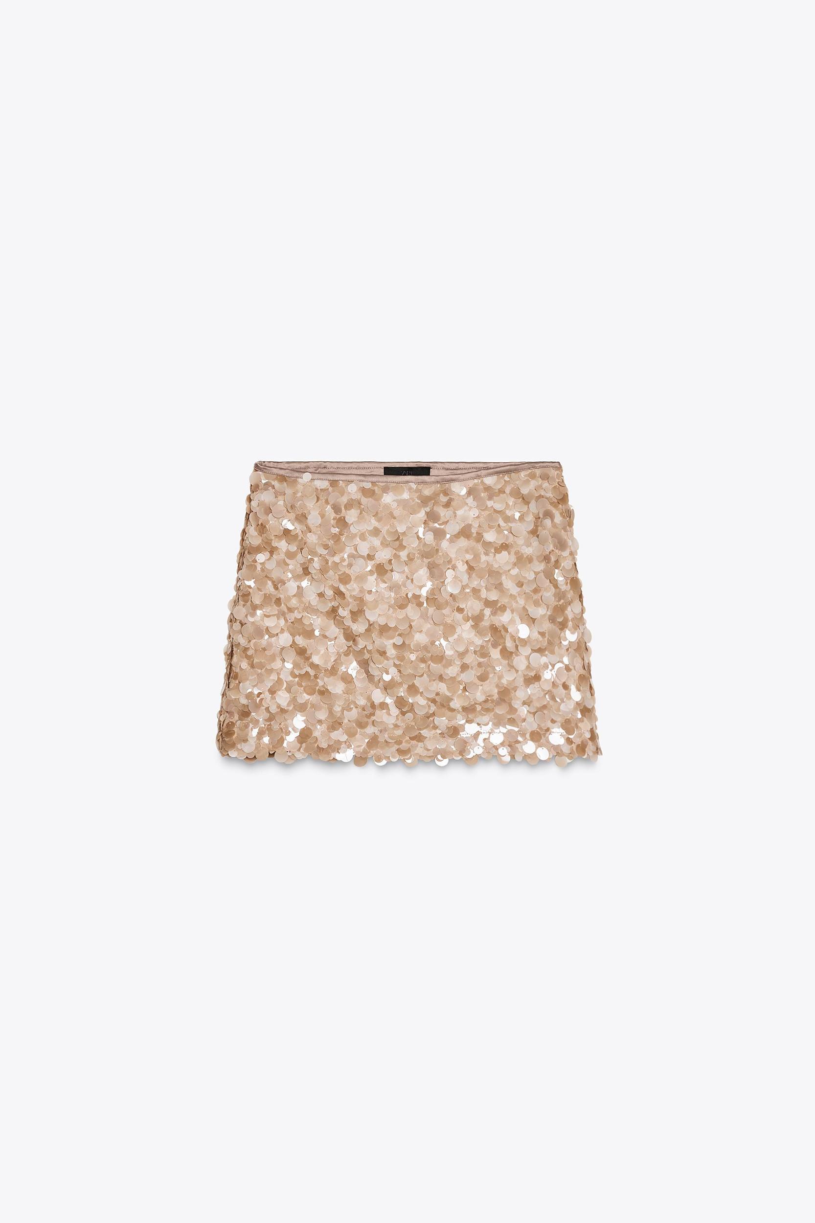 SEQUIN MINI SKIRT Product Image