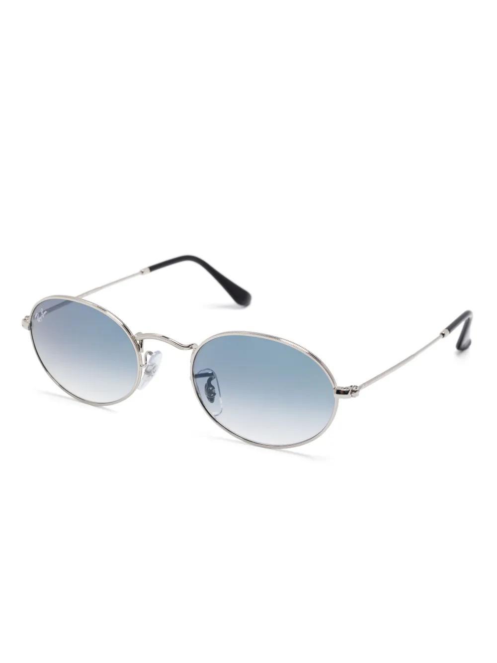 oval-frame sunglasses Product Image