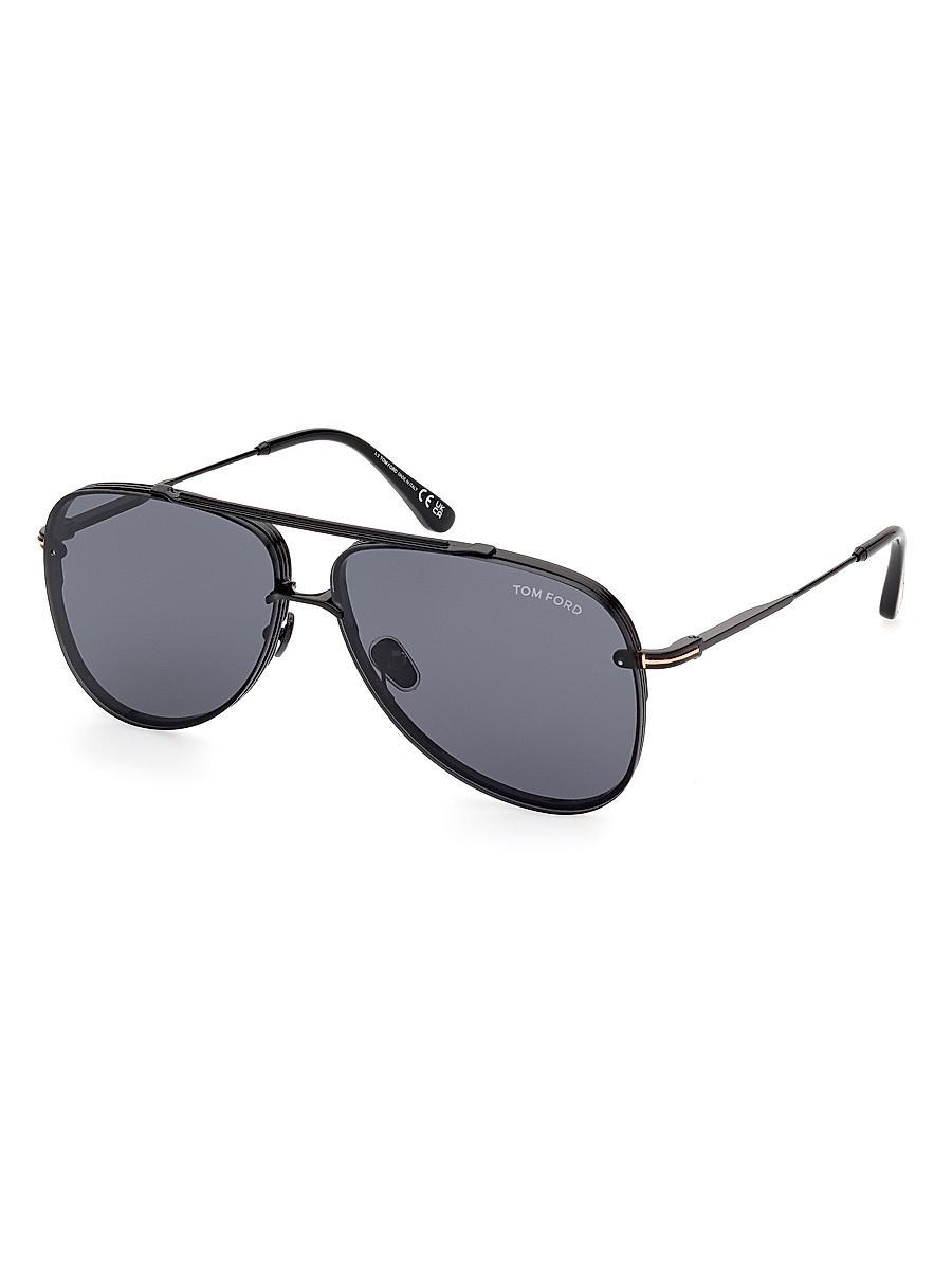 Mens Leon 62MM Pilot Sunglasses Product Image