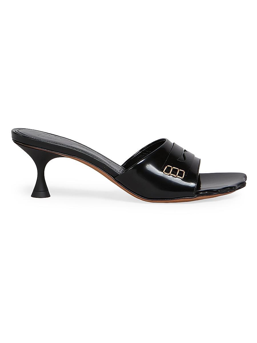 Womens Me Dolly 55MM Leather Mules Product Image