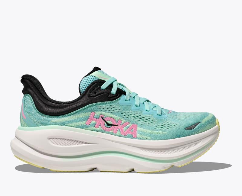 HOKA Men's Bondi 9 Shoes in Galactic Grey/Stellar Grey, Size 15 Product Image