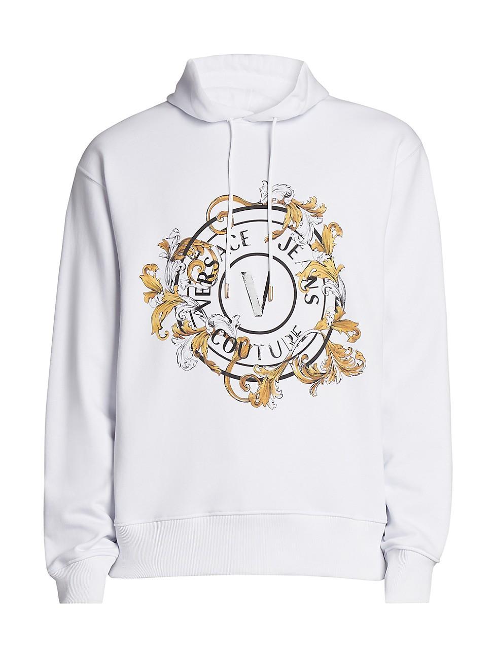 Mens Screen-Printed Logo Hoodie Product Image