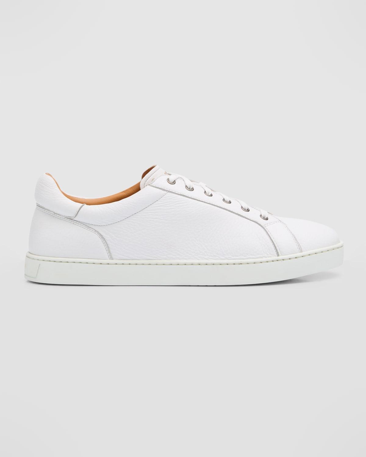 Men's Leve Soft Leather Low-Top Sneakers Product Image