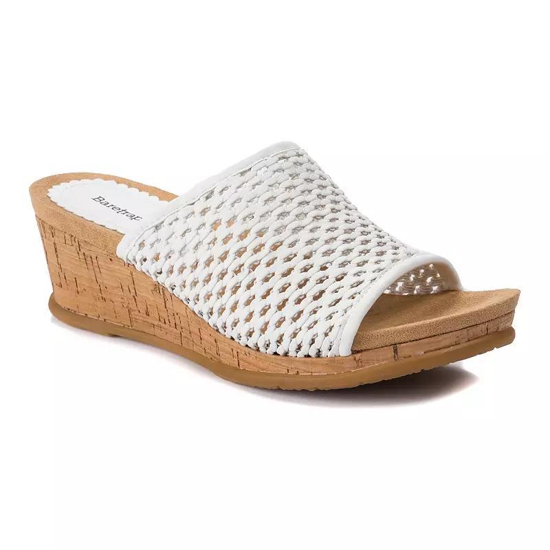 Baretraps Flossey Women's Wedge Sandals, Size: 8, White Product Image