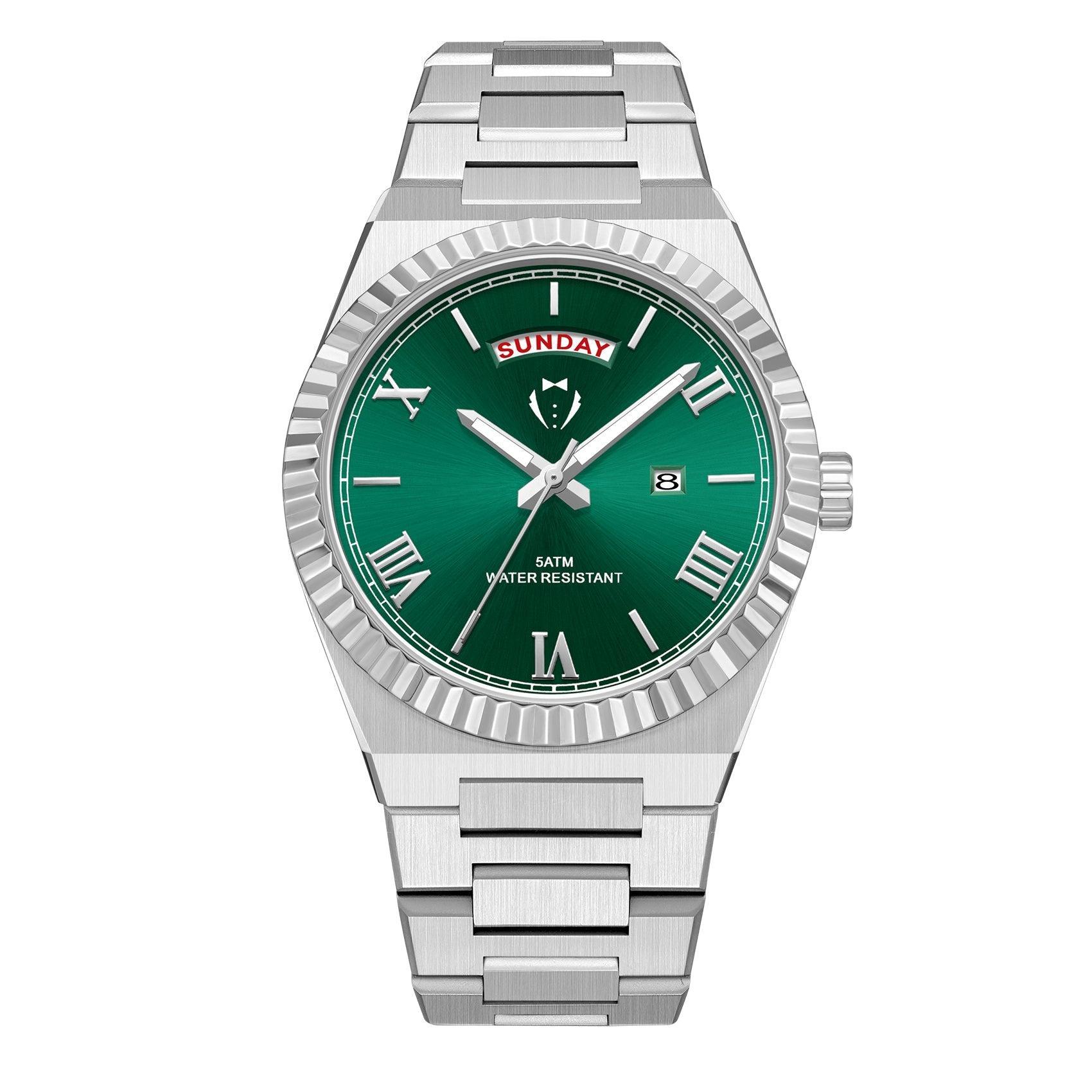BLACK TIE MENS DIAMOND CUT WATCH Product Image