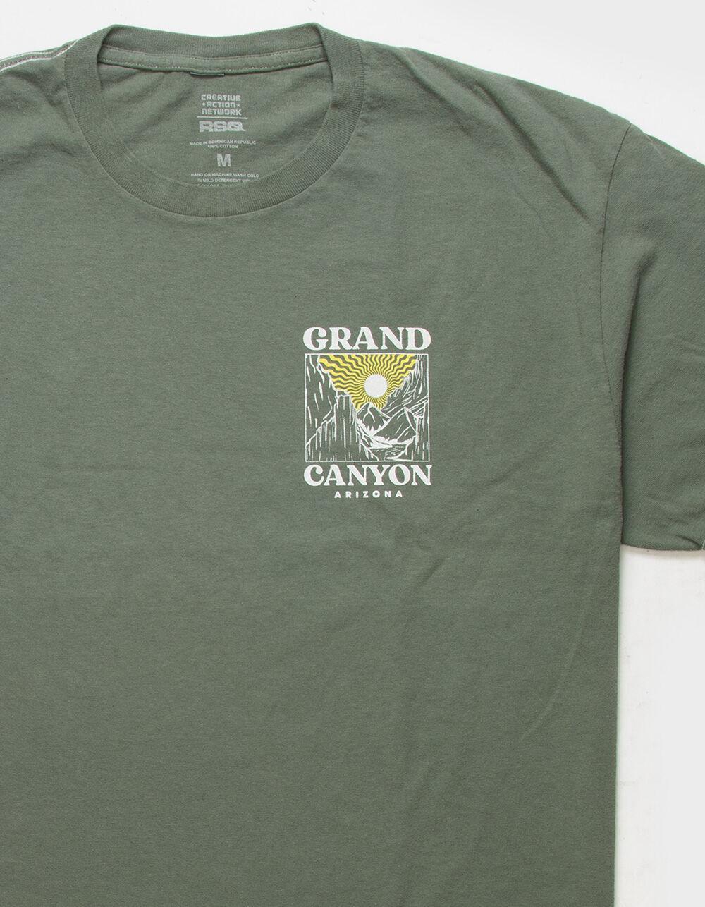 RSQ Mens Grand Canyon National Park Tee - OLIVE Product Image
