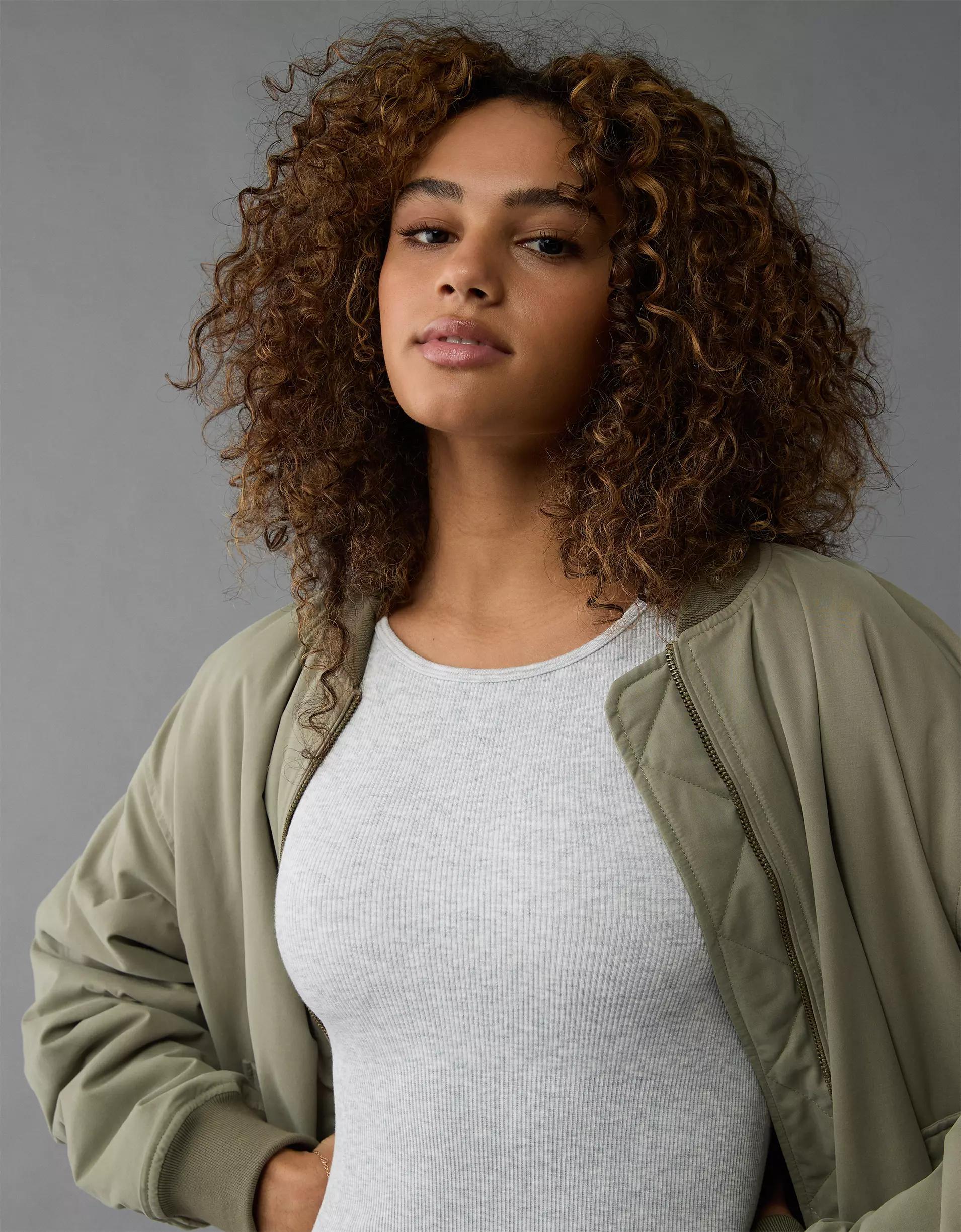 AE High Neck Seamless Lounge Romper Product Image
