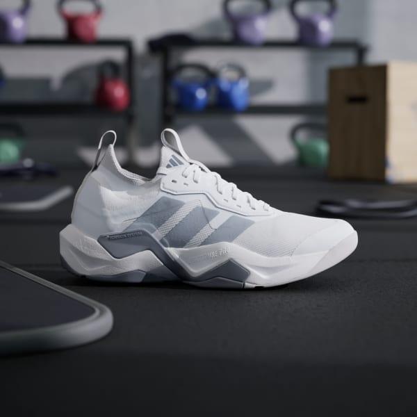 adidas Rapidmove ADV 2 HIIT training shoes Halo Silver 8 Mens Product Image