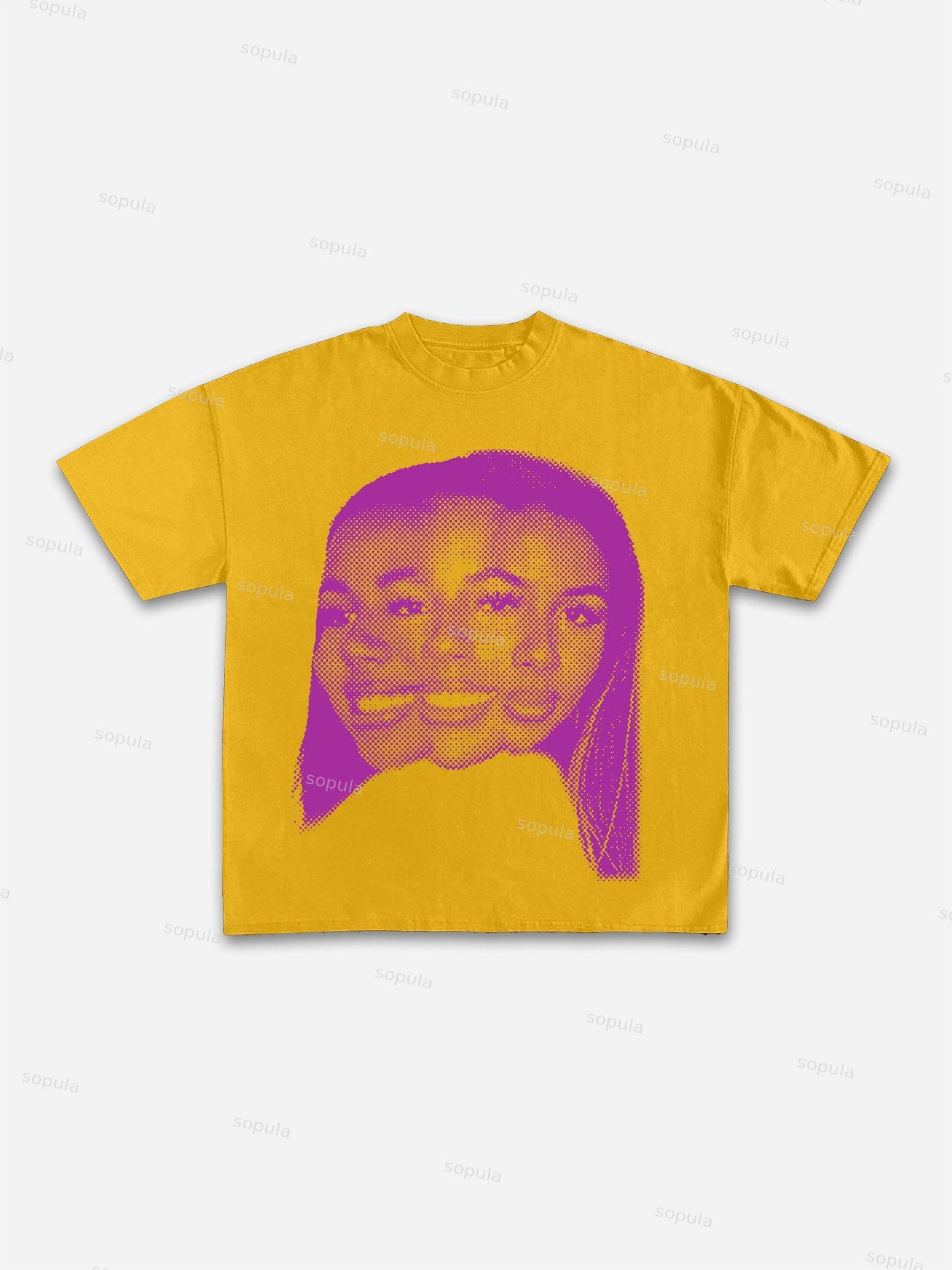 Guzado Rapper Graphic Cotton T-shirt Product Image