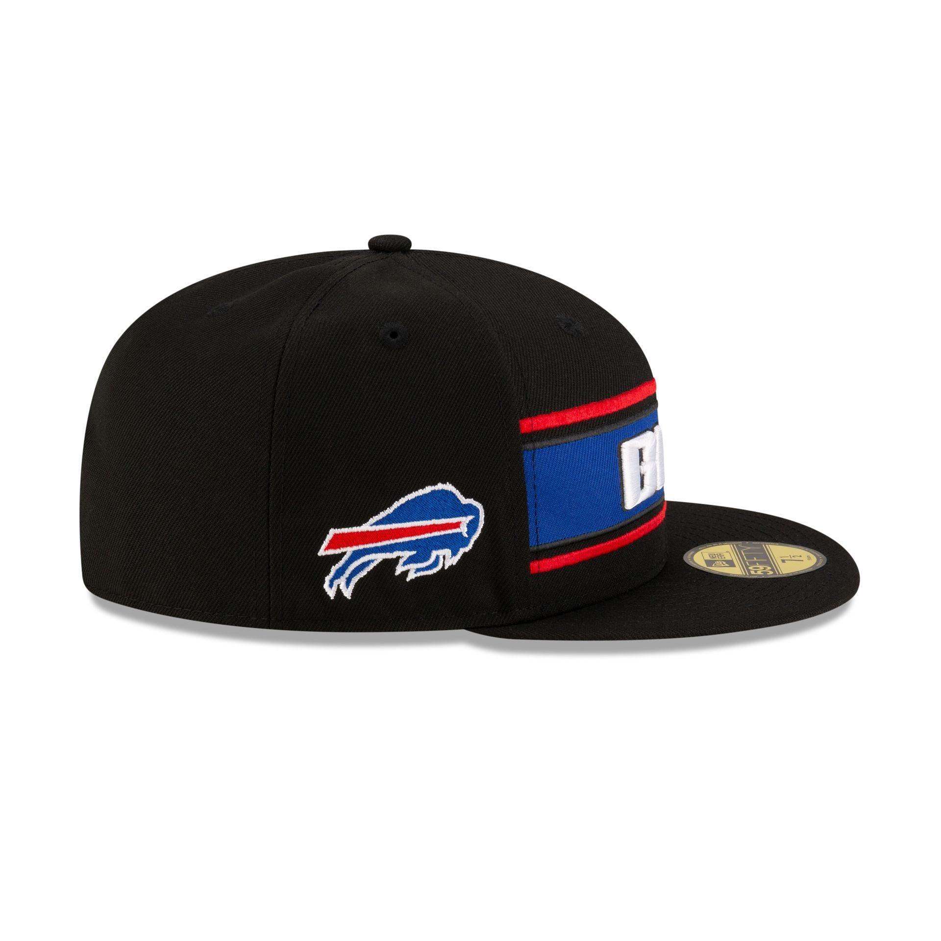 Buffalo Bills 2024 Sideline Black 59FIFTY Fitted Hat Male Product Image