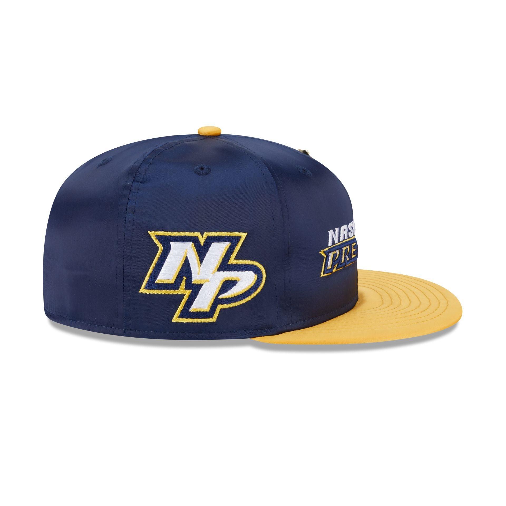 Nashville Predators Spring Satin 59FIFTY Fitted Hat Male Product Image