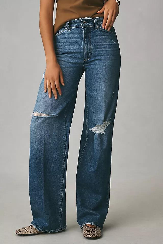 PAIGE Sasha High-Rise Wide-Leg Jeans Product Image