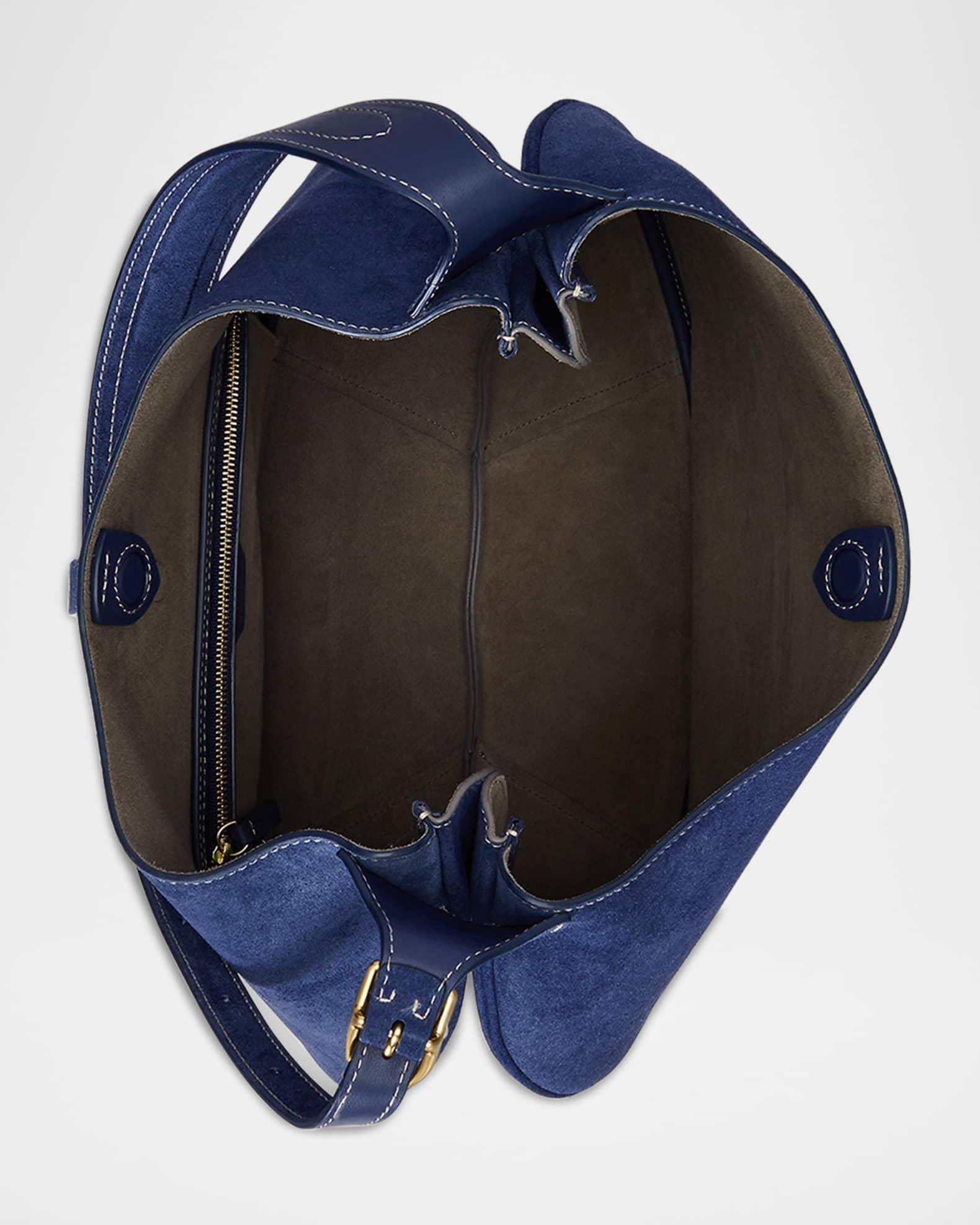 Polo ID Suede Medium Shoulder Bag Product Image