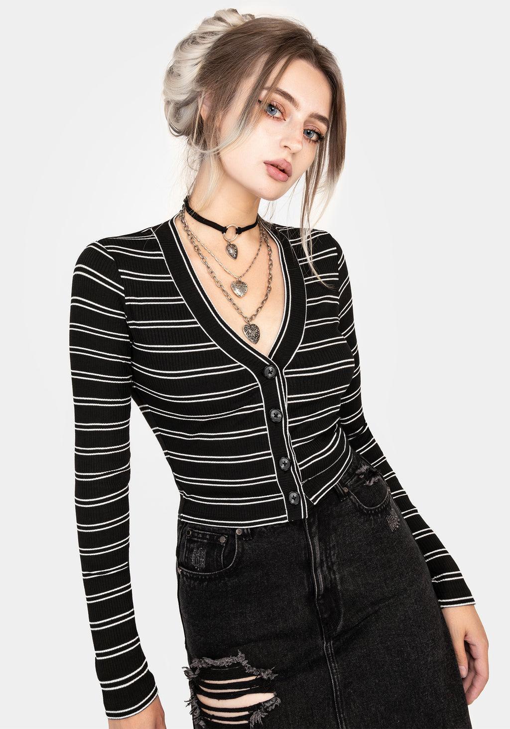 Slash Cropped Cardi Product Image