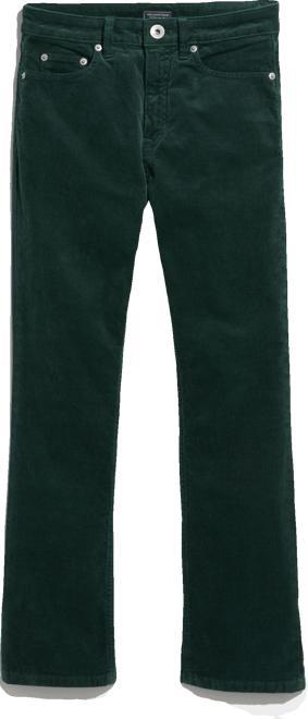 Kick Flare Mid-Rise Corduroy Pants Product Image