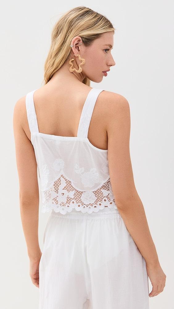 Vitamin A Flora Broderie Tank | Shopbop Product Image