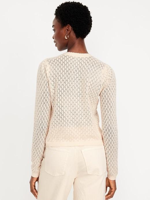 SoSoft Lite Pointelle Cardigan Product Image