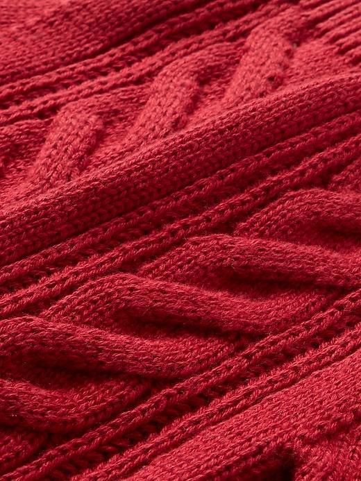 Cable-Knit Mittens Product Image