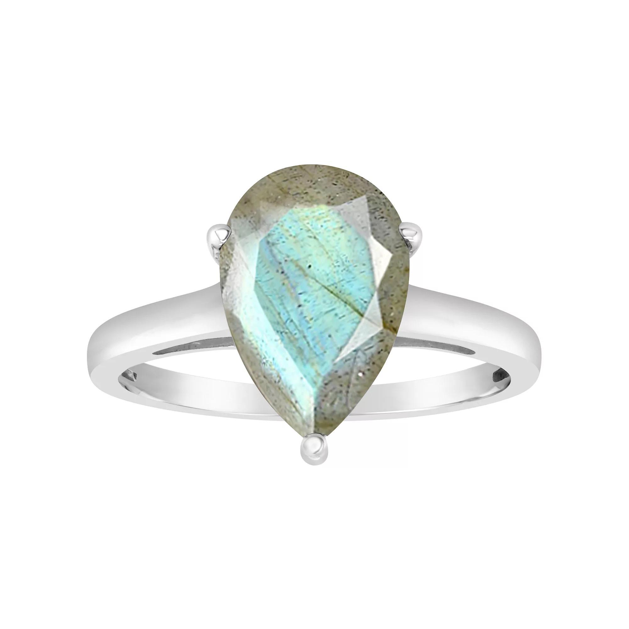 Alyson Layne Sterling Silver Labradorite Ring, Women's, Size: 6 Product Image
