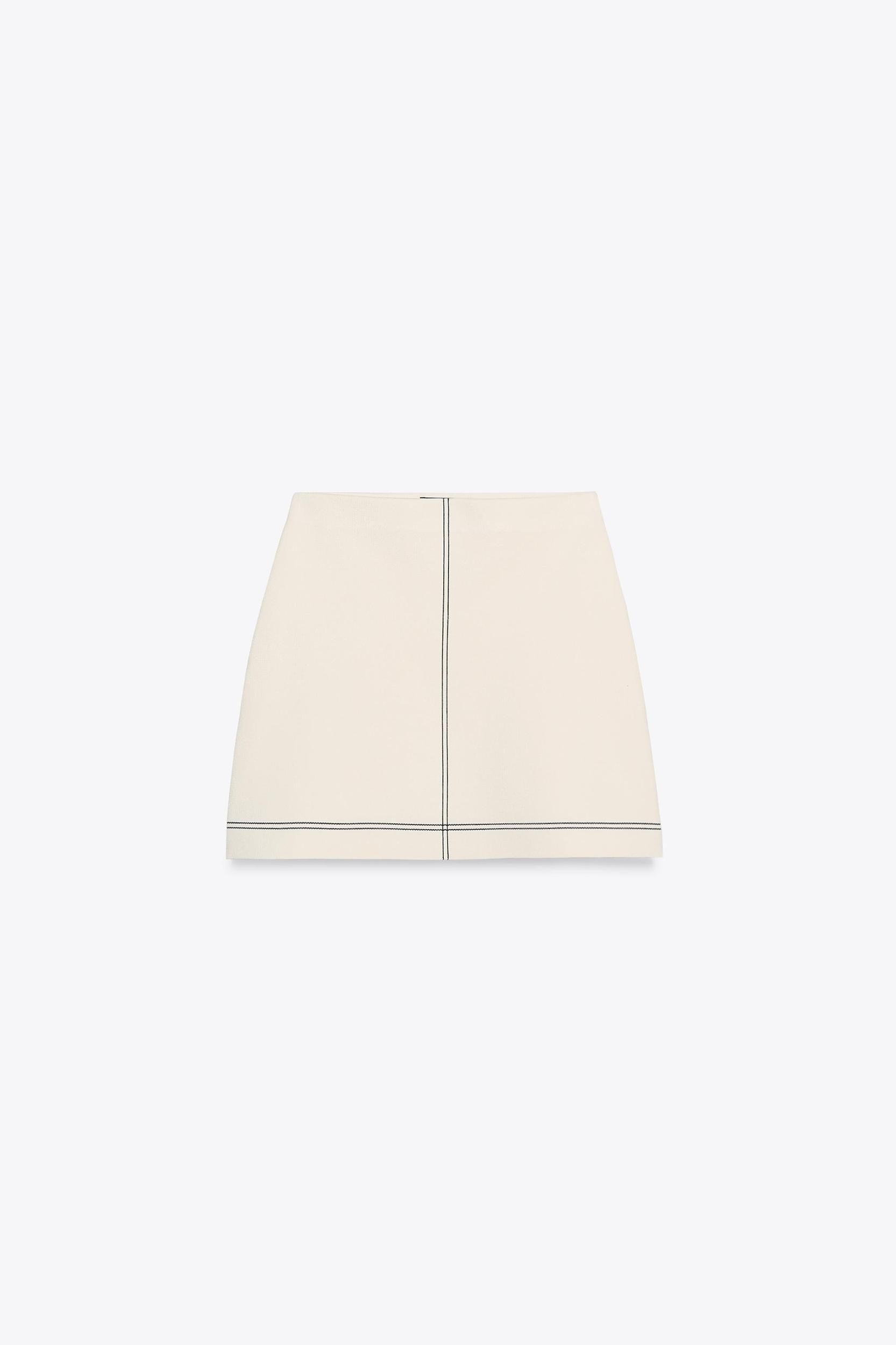 TRIMMED MINI SKIRT Product Image