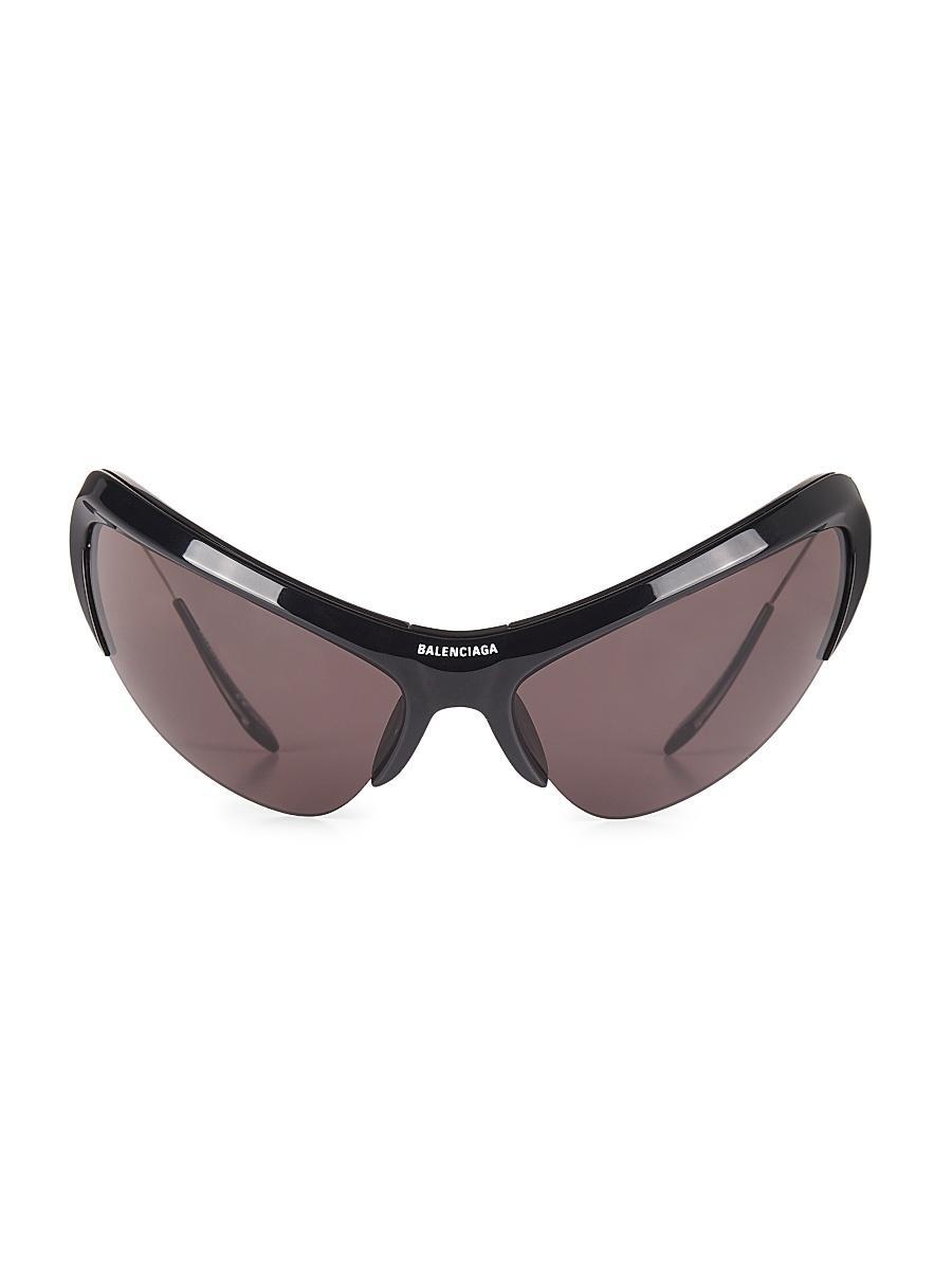 Womens Wire 91MM Shield Sunglasses Product Image