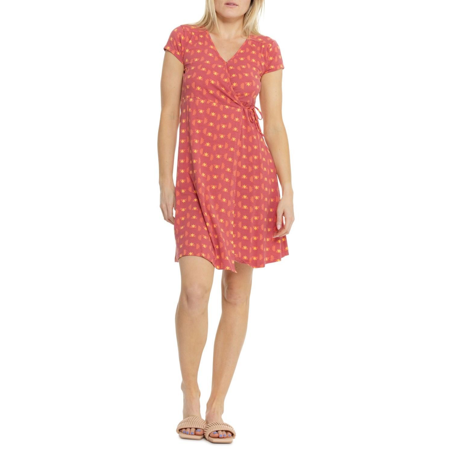Sherpa Adventure Gear Padma Wrap Dress - Short Sleeve Product Image