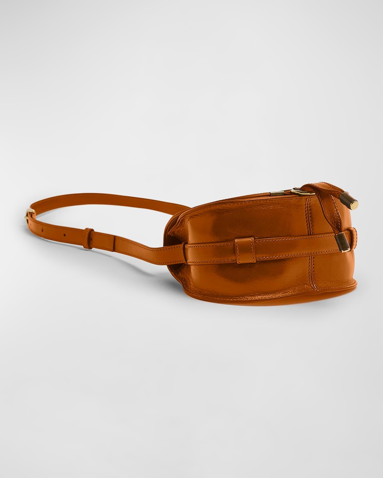 Marcie Small Crossbody Bag in Shiny Calfskin Product Image
