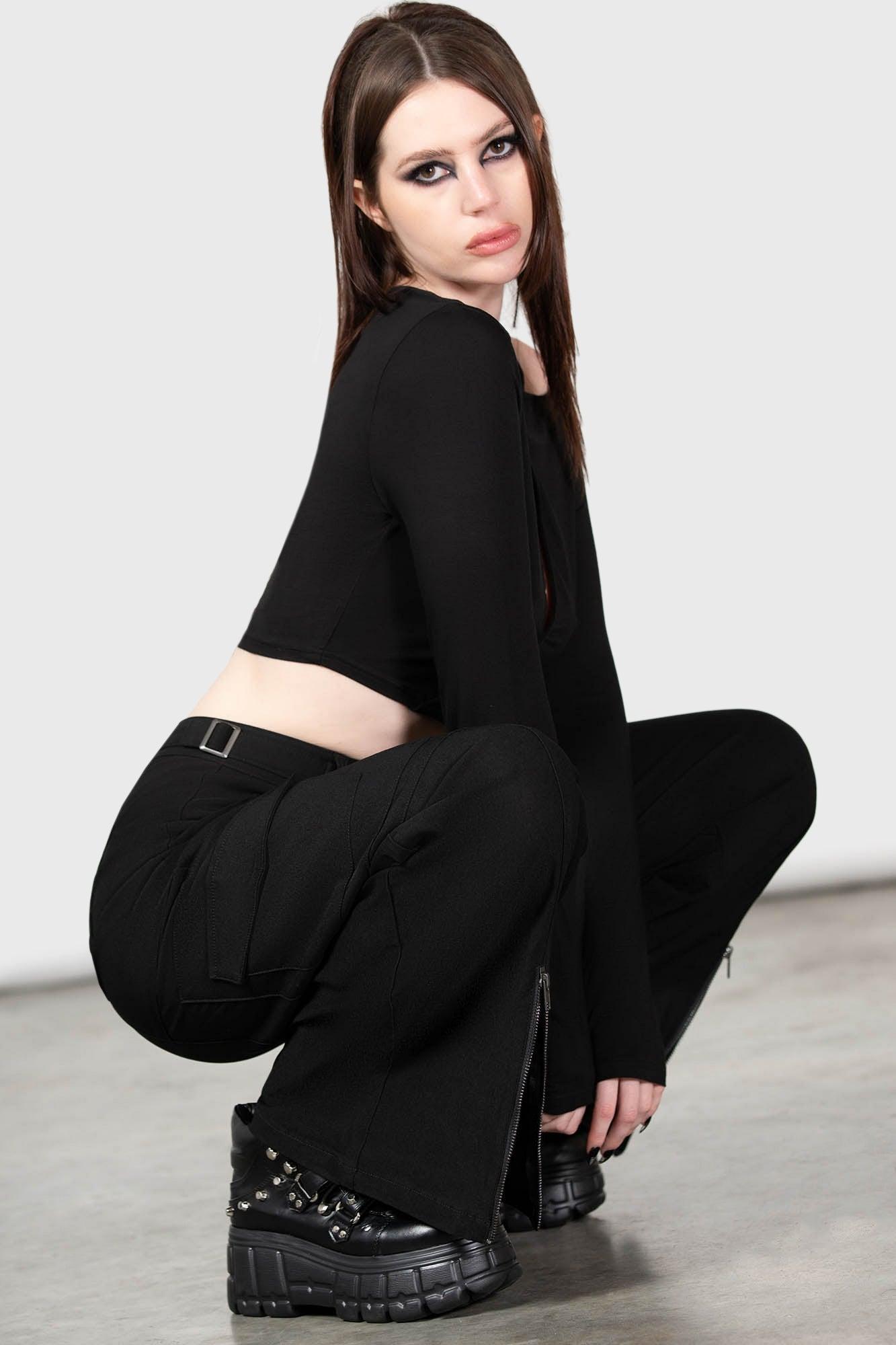 Moray High Waisted Trousers - Resurrect Female Product Image