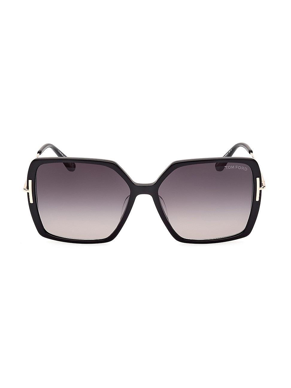 Womens Joanna 59MM Rectangular Sunglasses Product Image