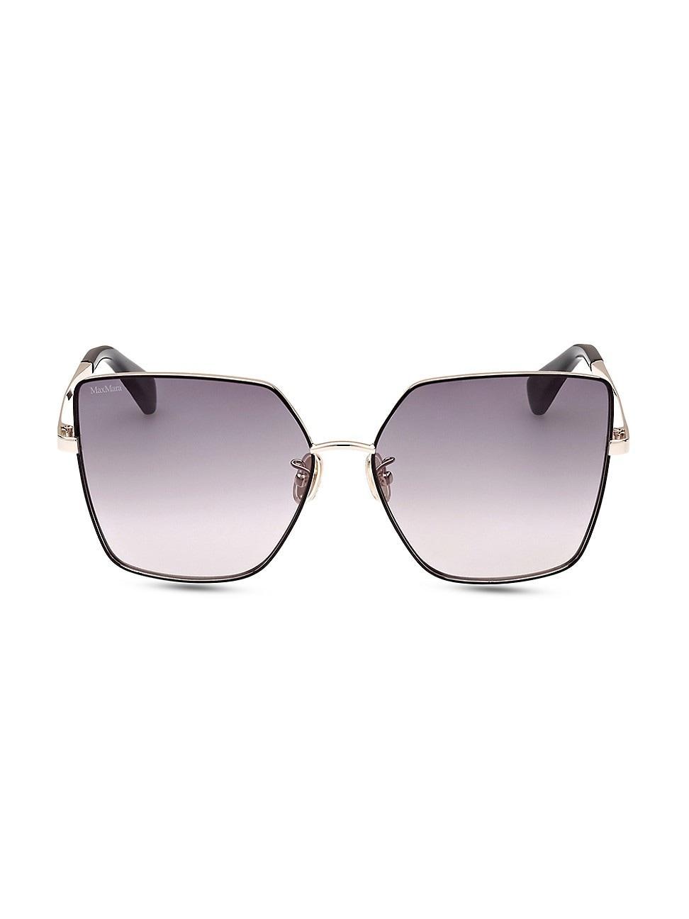 Tonal Metal Butterfly Sunglasses Product Image