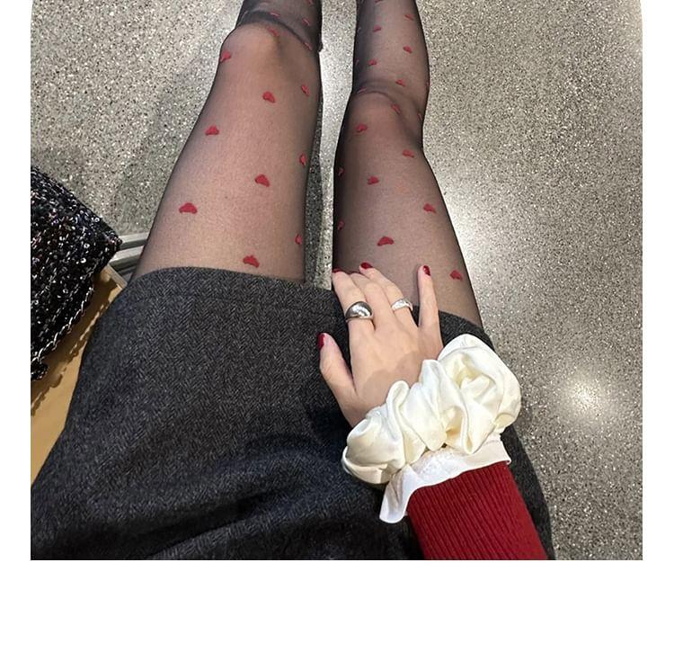 Patterned Sheer Tights Set Product Image