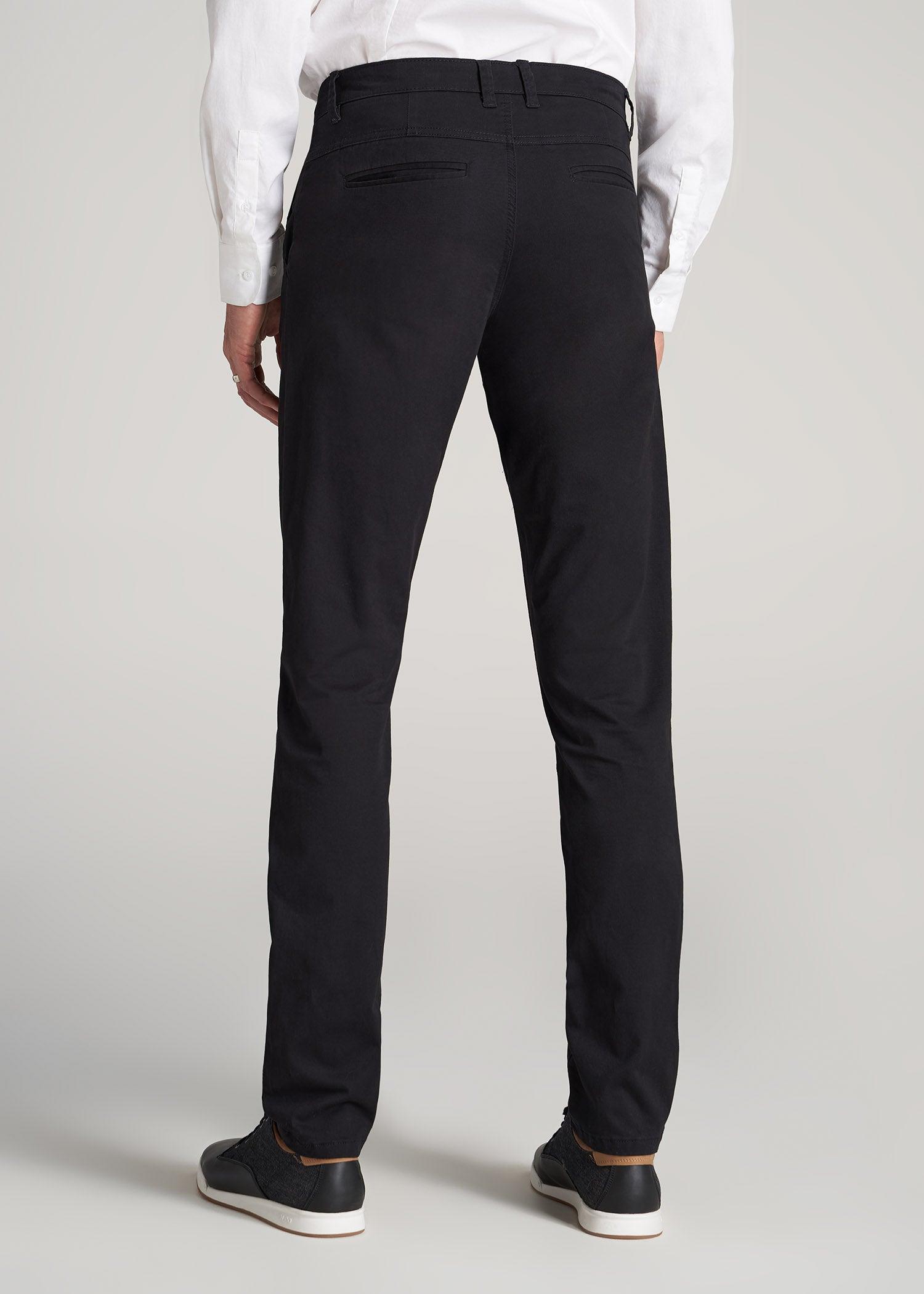 Carman TAPERED Chinos for Tall Men in Russet Brown Product Image