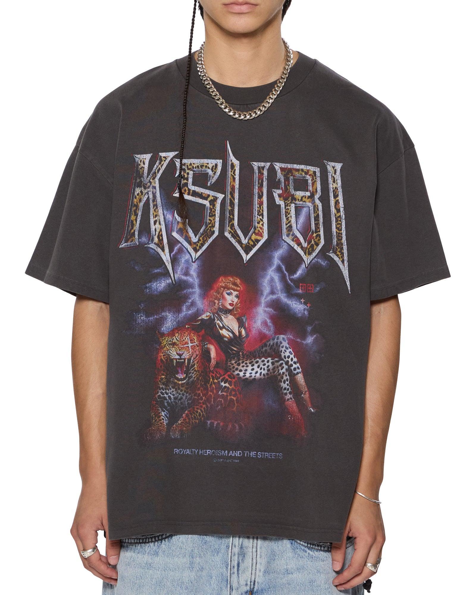 KINGDOM EKCESS SS TEE FADED BLACK Male Product Image